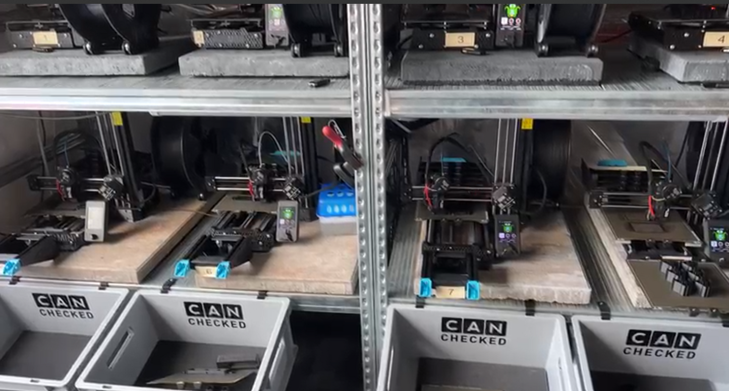 JobOx 3D printing automation system for Prusa MINI/MINI+